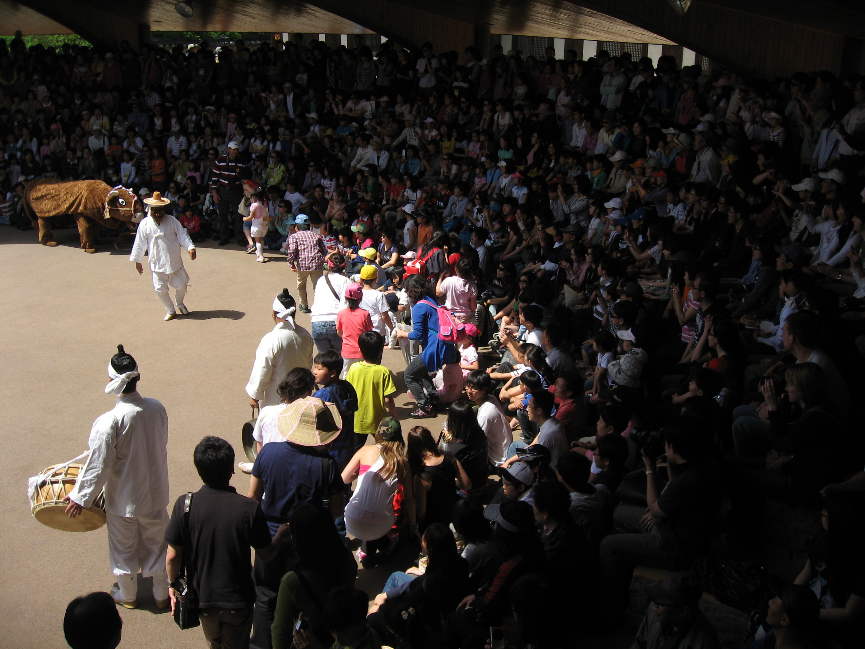 2012년 하회별신굿탈놀이 상설공연 안내